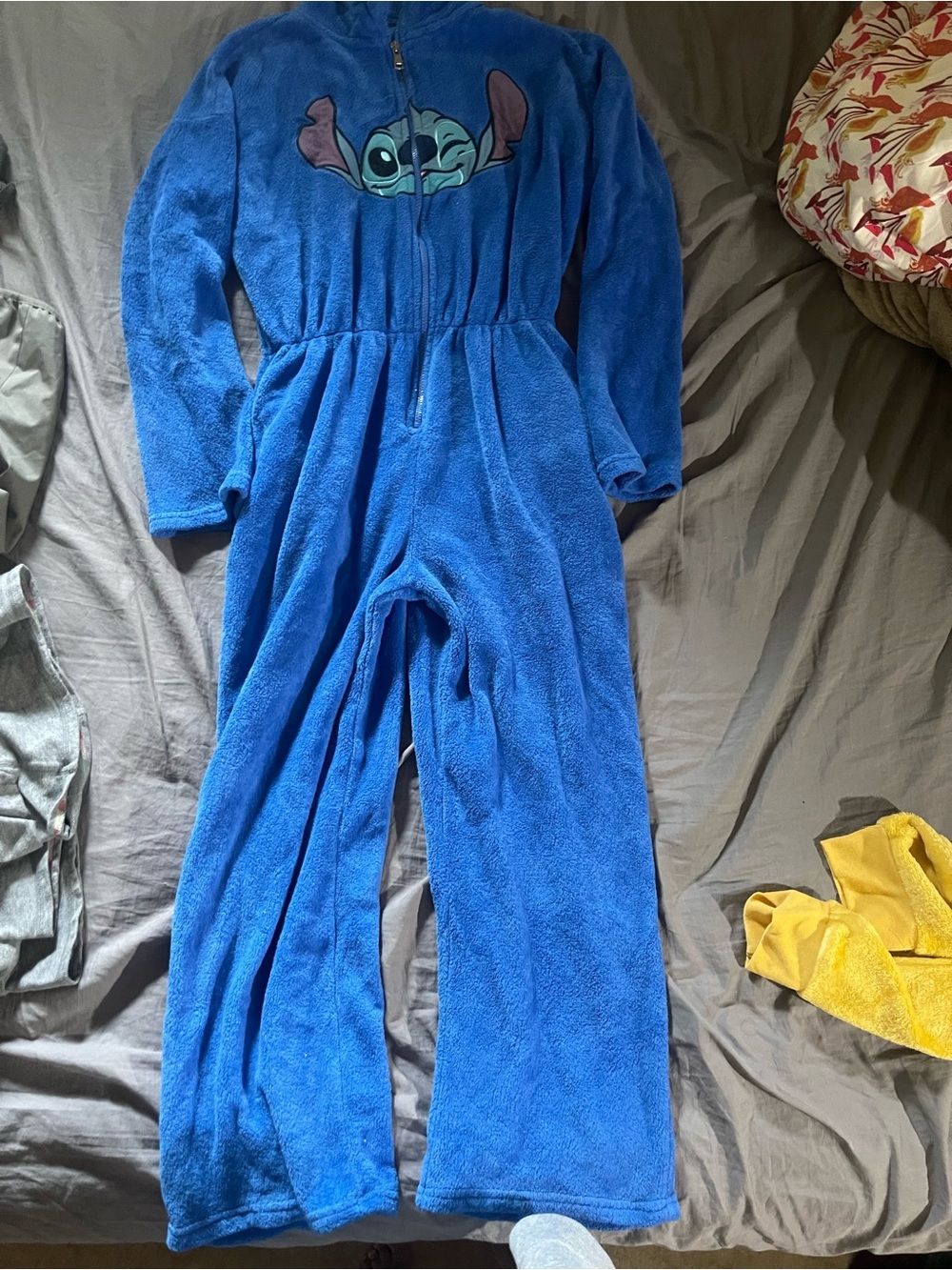 Disney Stitch Union Suit Onesie Jumpsuit for Adults Small